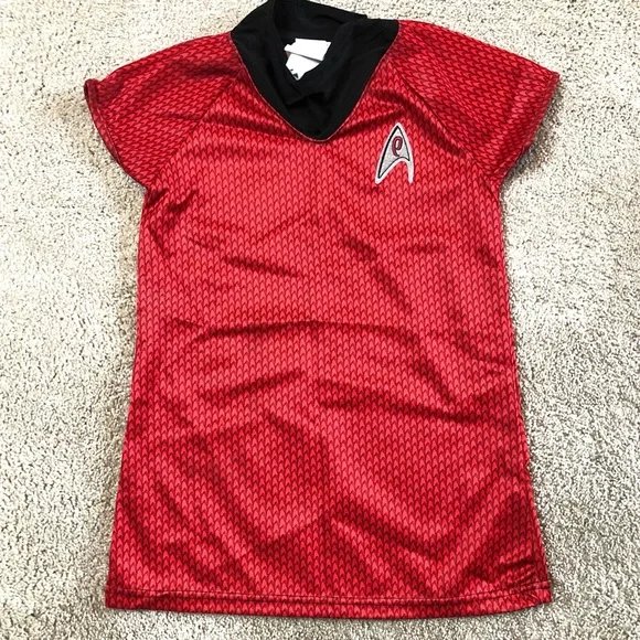 🔥Bundle🔥 2 Star Trek Halloween Costumes Captain Kirk & Lt. Uhura siblings kids - Picture 4 of 9